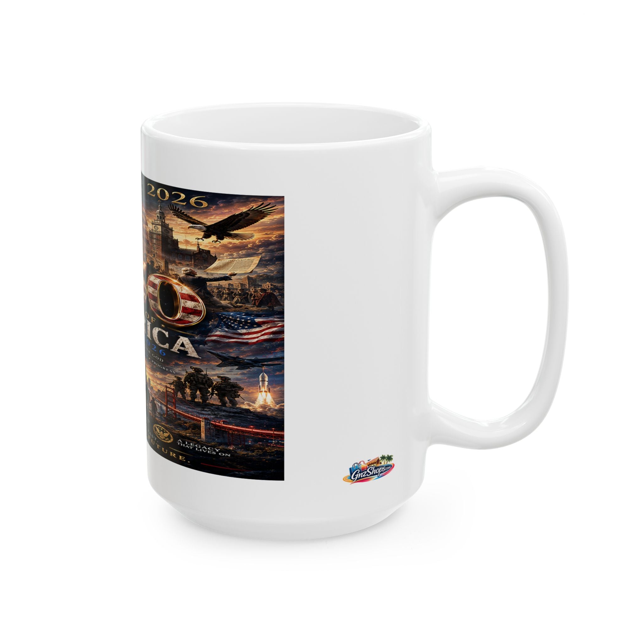250 V2 Ceramic Mug, (11oz, 15oz)