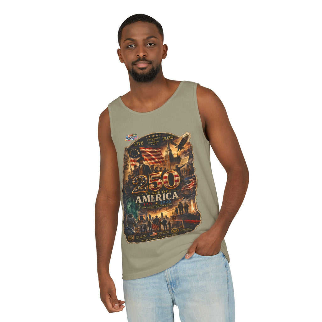 Copy of 250 PREMIUM Unisex Garment-Dyed Tank Top