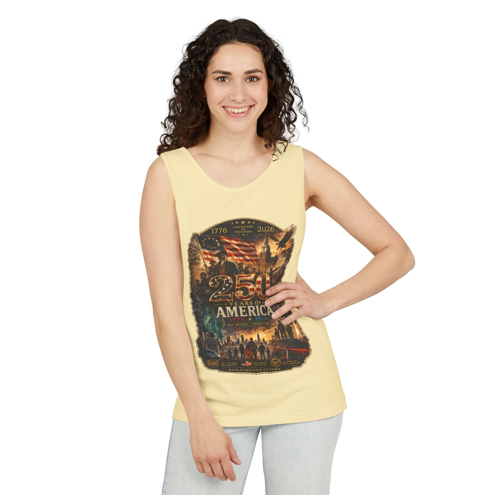 250 PREMIUM Unisex Garment-Dyed Tank Top