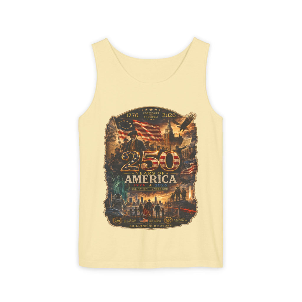 250 PREMIUM Unisex Garment-Dyed Tank Top