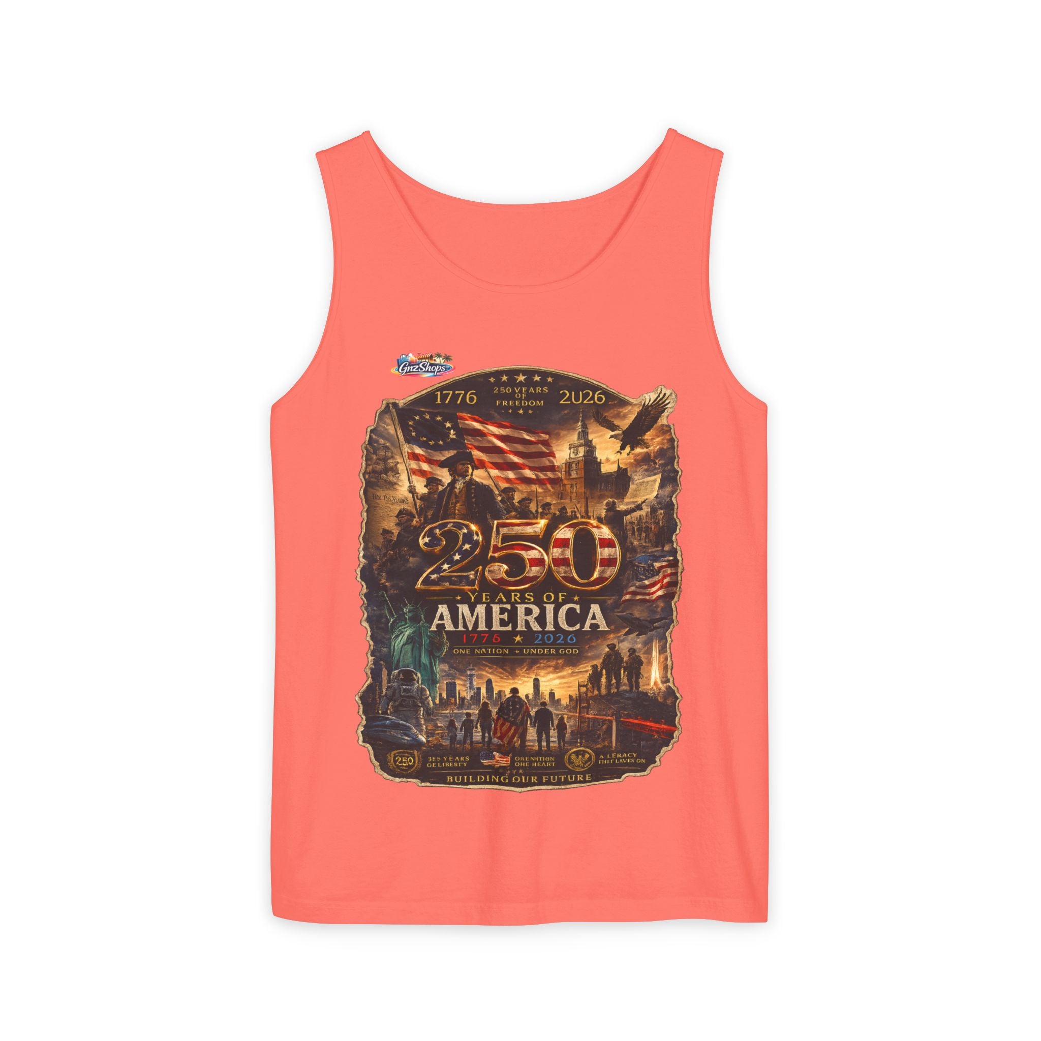 Copy of 250 PREMIUM Unisex Garment-Dyed Tank Top