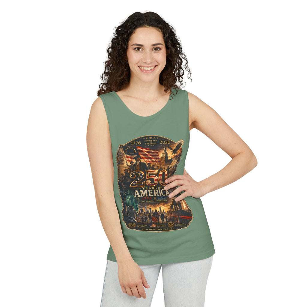 250 PREMIUM Unisex Garment-Dyed Tank Top