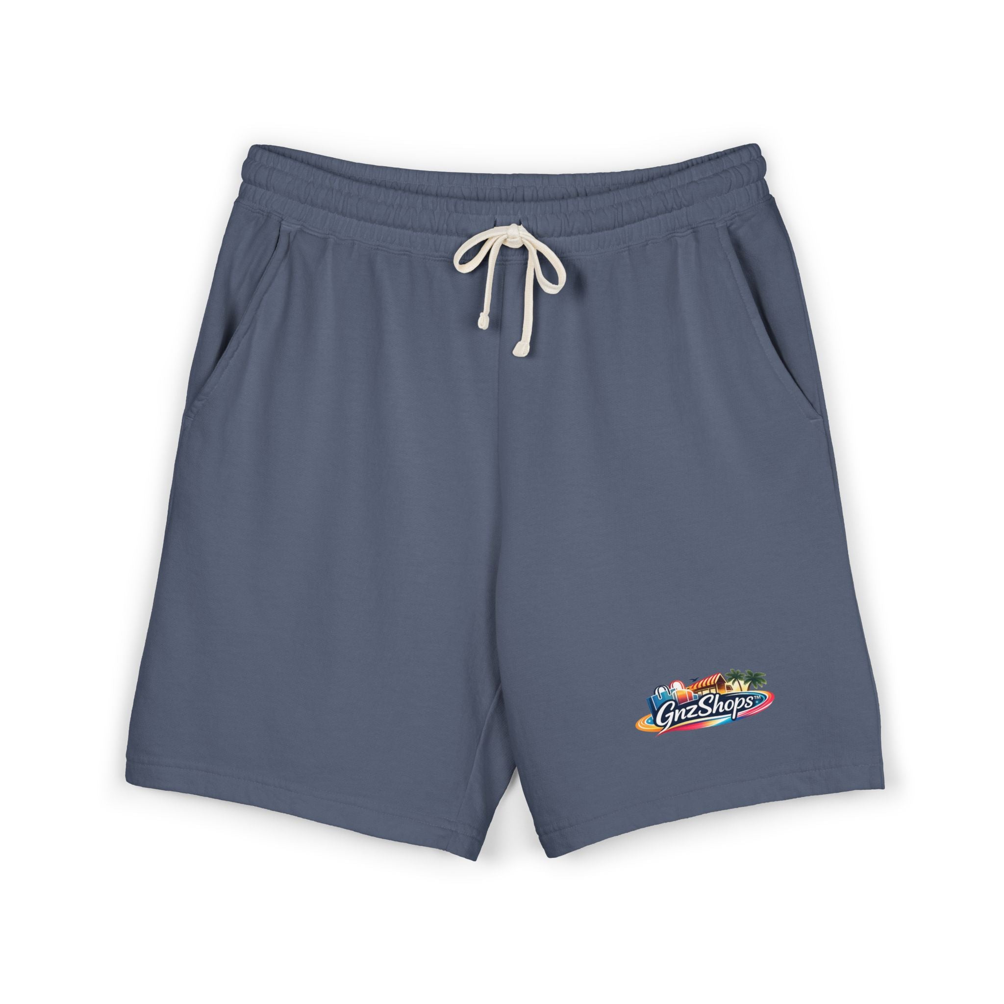 GNZ Unisex Garment-Dyed Lightweight Fleece Sweat Shorts