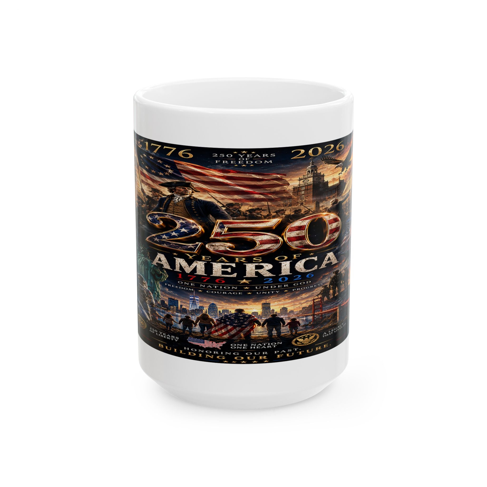 250 V2 Ceramic Mug, (11oz, 15oz)