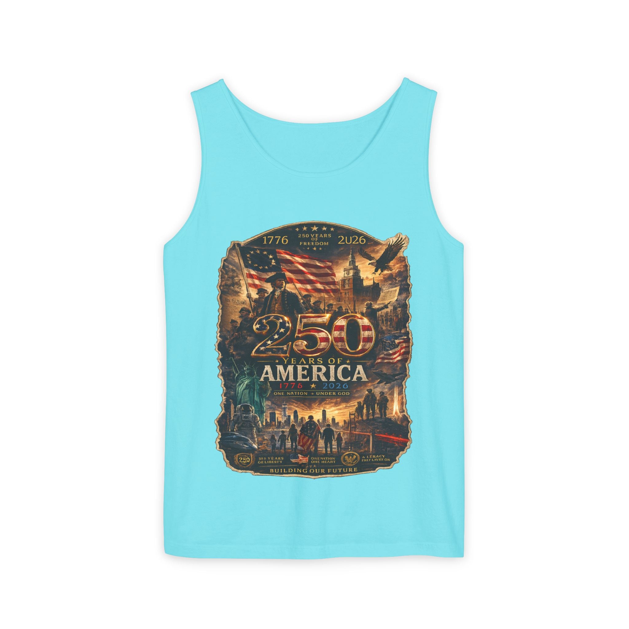 250 PREMIUM Unisex Garment-Dyed Tank Top