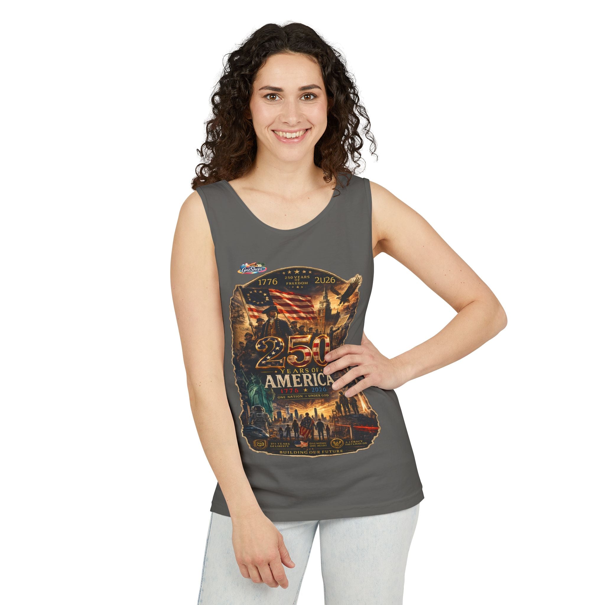 Copy of 250 PREMIUM Unisex Garment-Dyed Tank Top