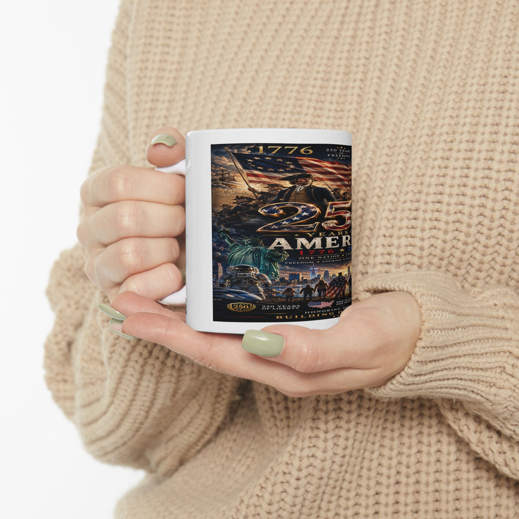 250 V2 Ceramic Mug, (11oz, 15oz)