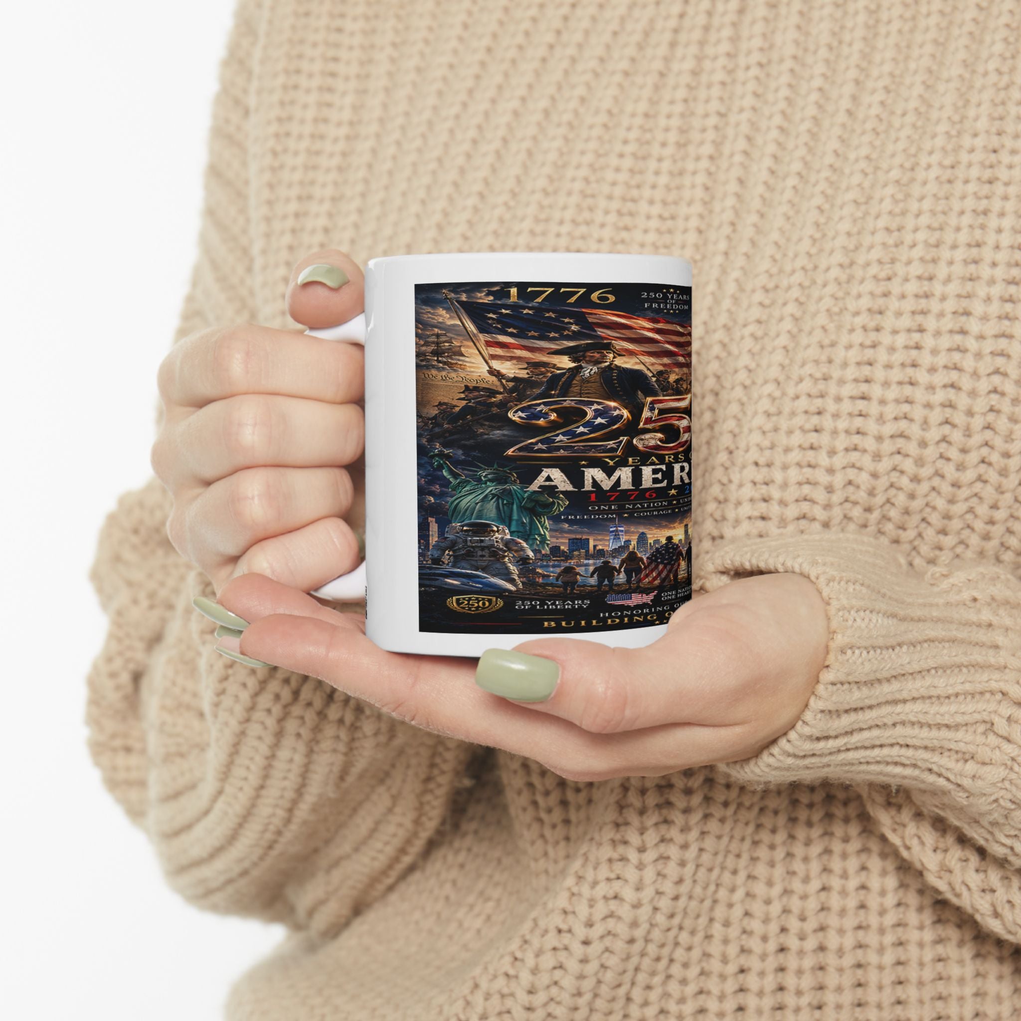 250 V2 Ceramic Mug, (11oz, 15oz)