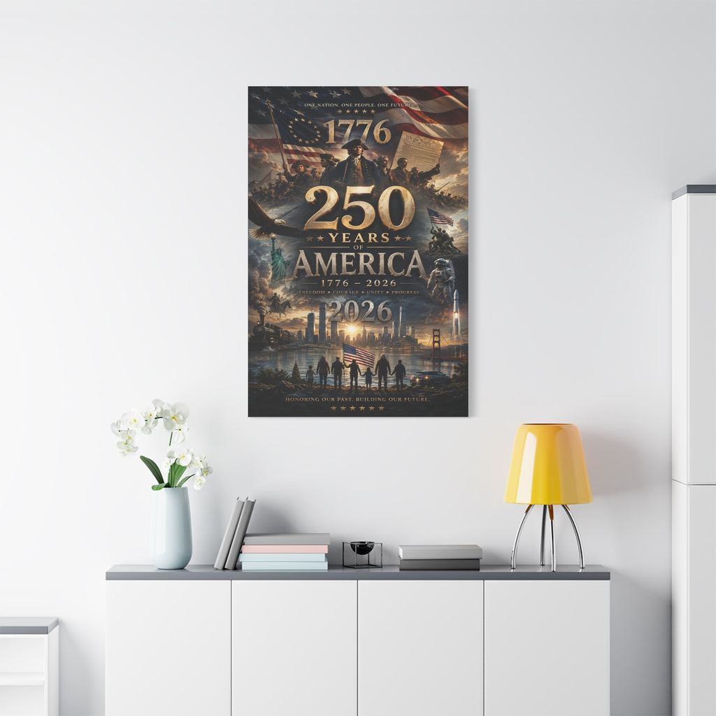 250 Matte Canvas, Stretched, 1.25"