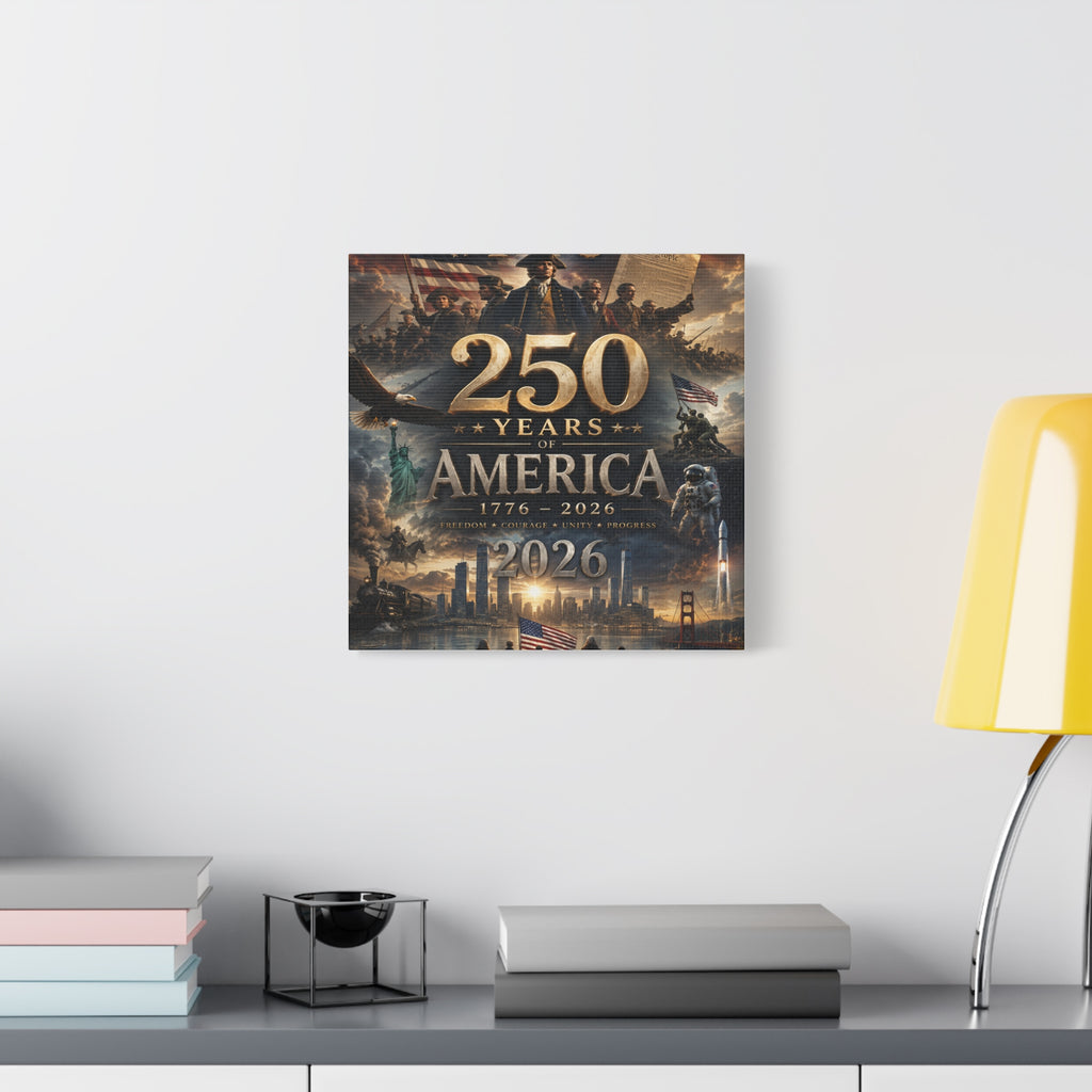 250 Matte Canvas, Stretched, 1.25"