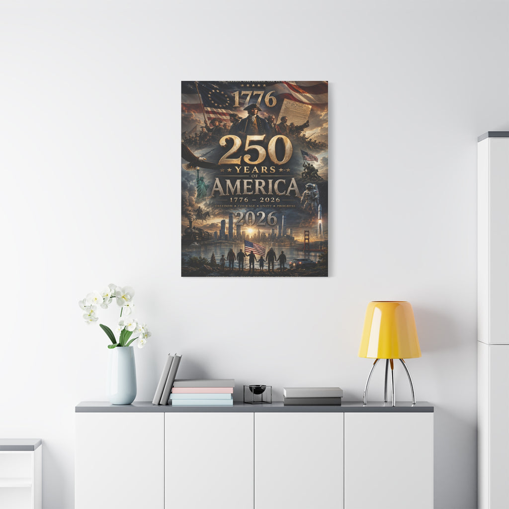 250 Matte Canvas, Stretched, 1.25"