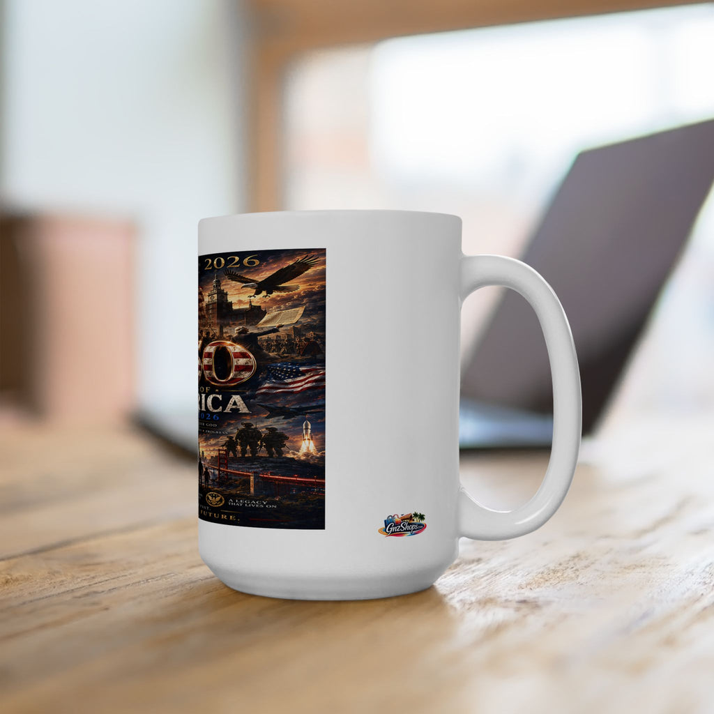 250 V2 Ceramic Mug, (11oz, 15oz)