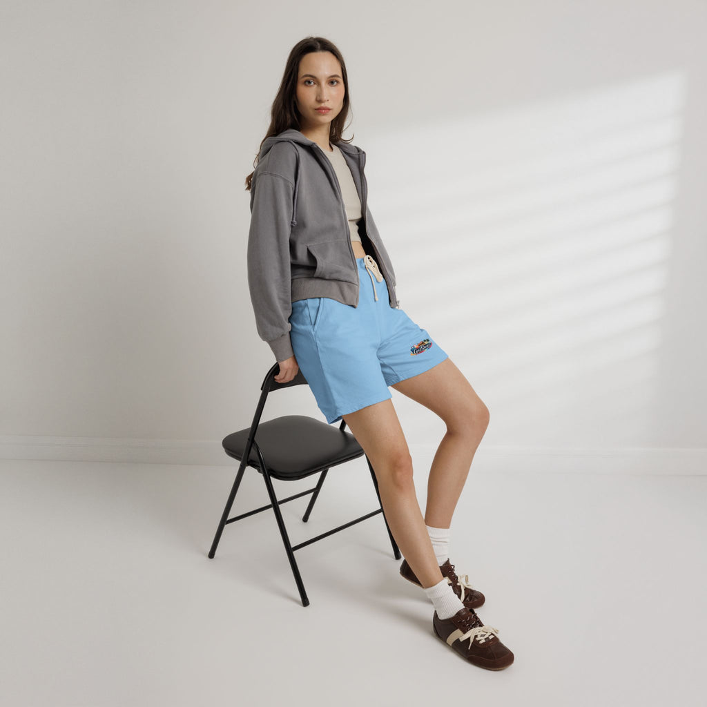 GNZ Unisex Garment-Dyed Lightweight Fleece Sweat Shorts