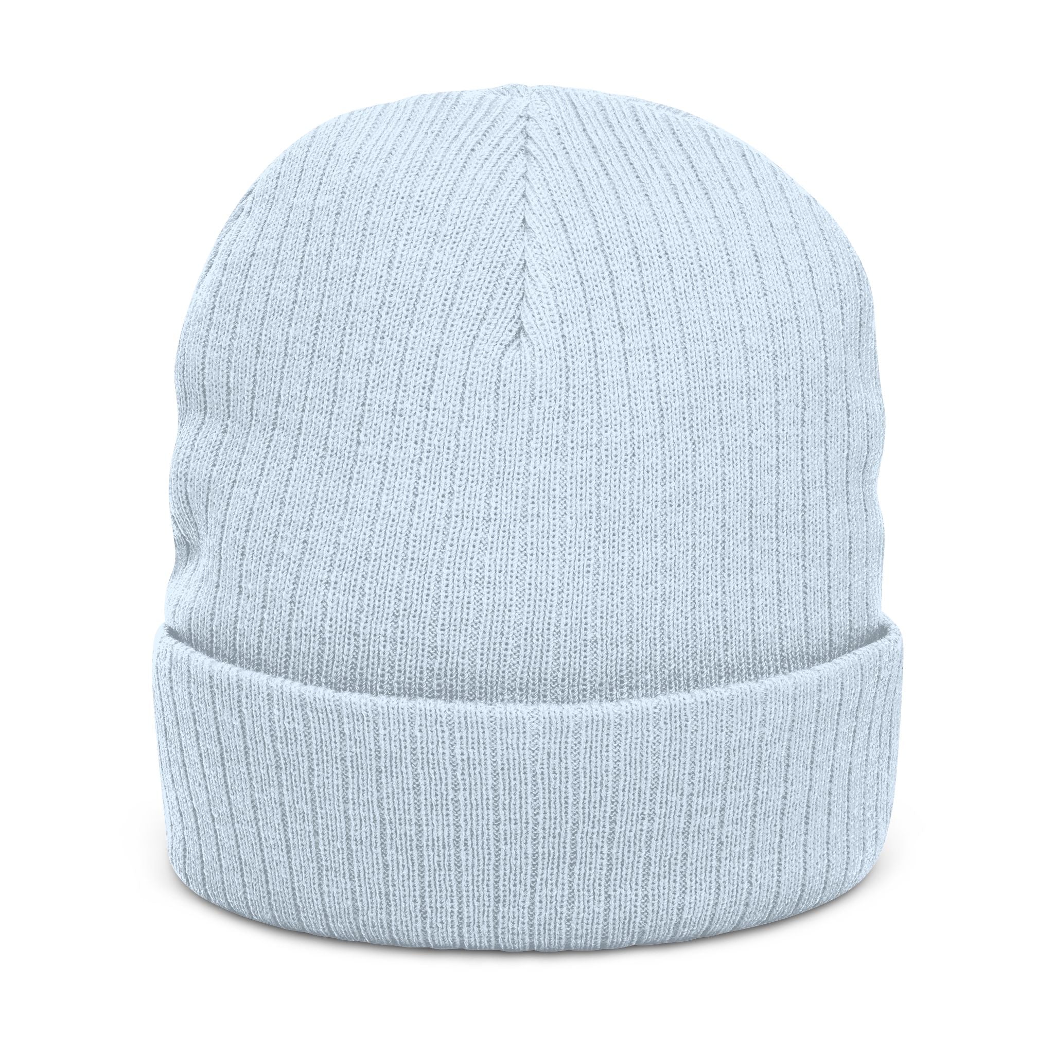 GNZ Ribbed Knit Beanie (Embroidery)
