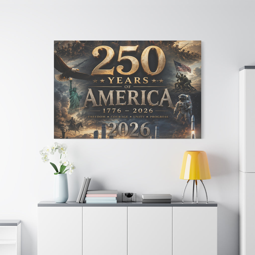 250 Matte Canvas, Stretched, 1.25"