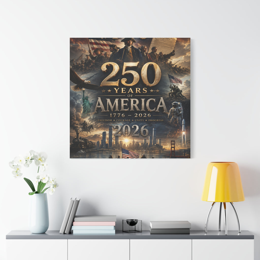 250 Matte Canvas, Stretched, 1.25"