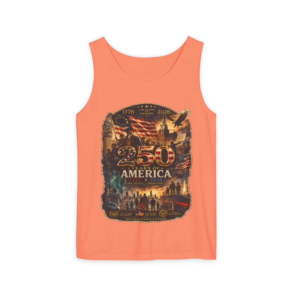 250 PREMIUM Unisex Garment-Dyed Tank Top