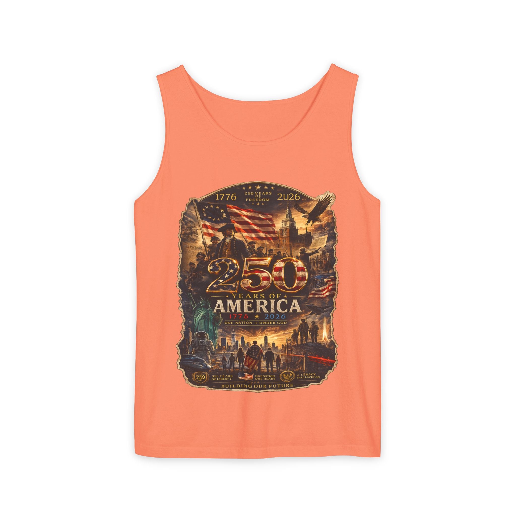 250 PREMIUM Unisex Garment-Dyed Tank Top