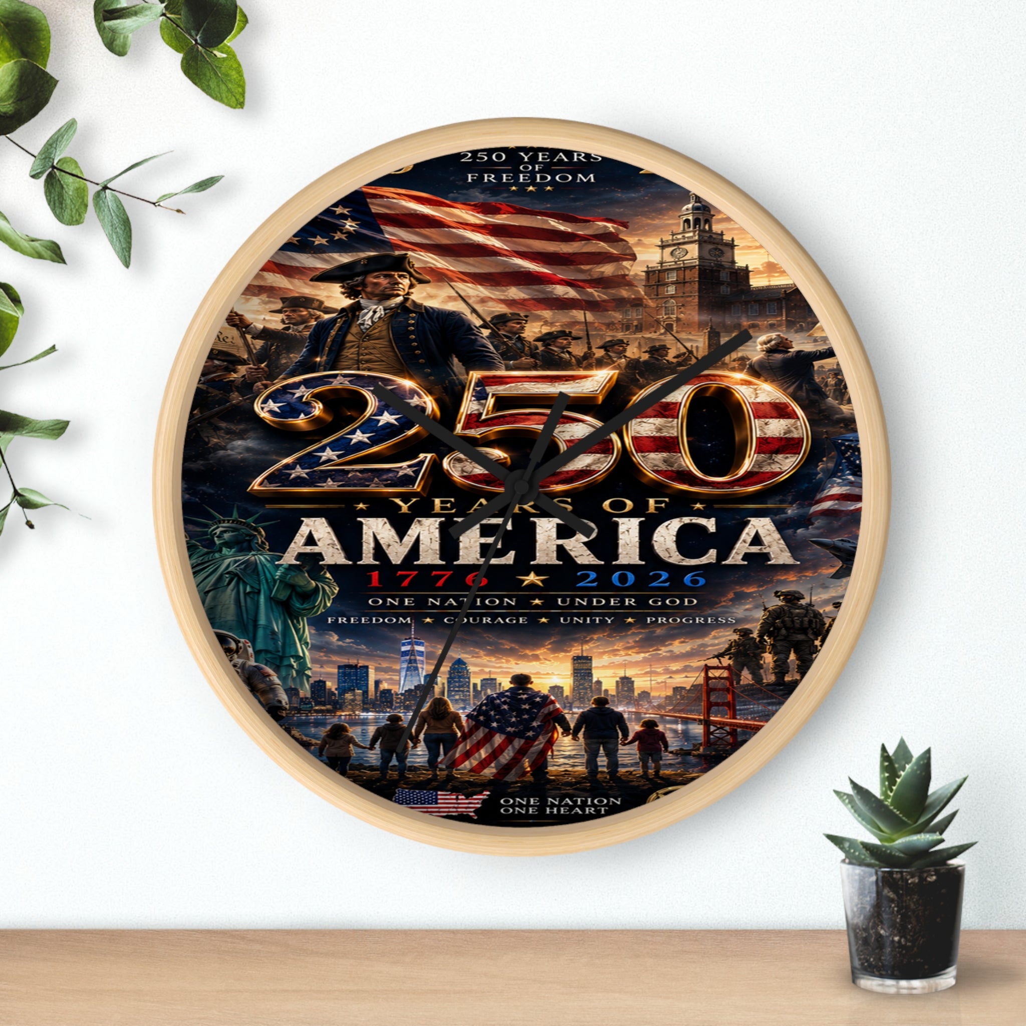 250 V1 Wall Clock