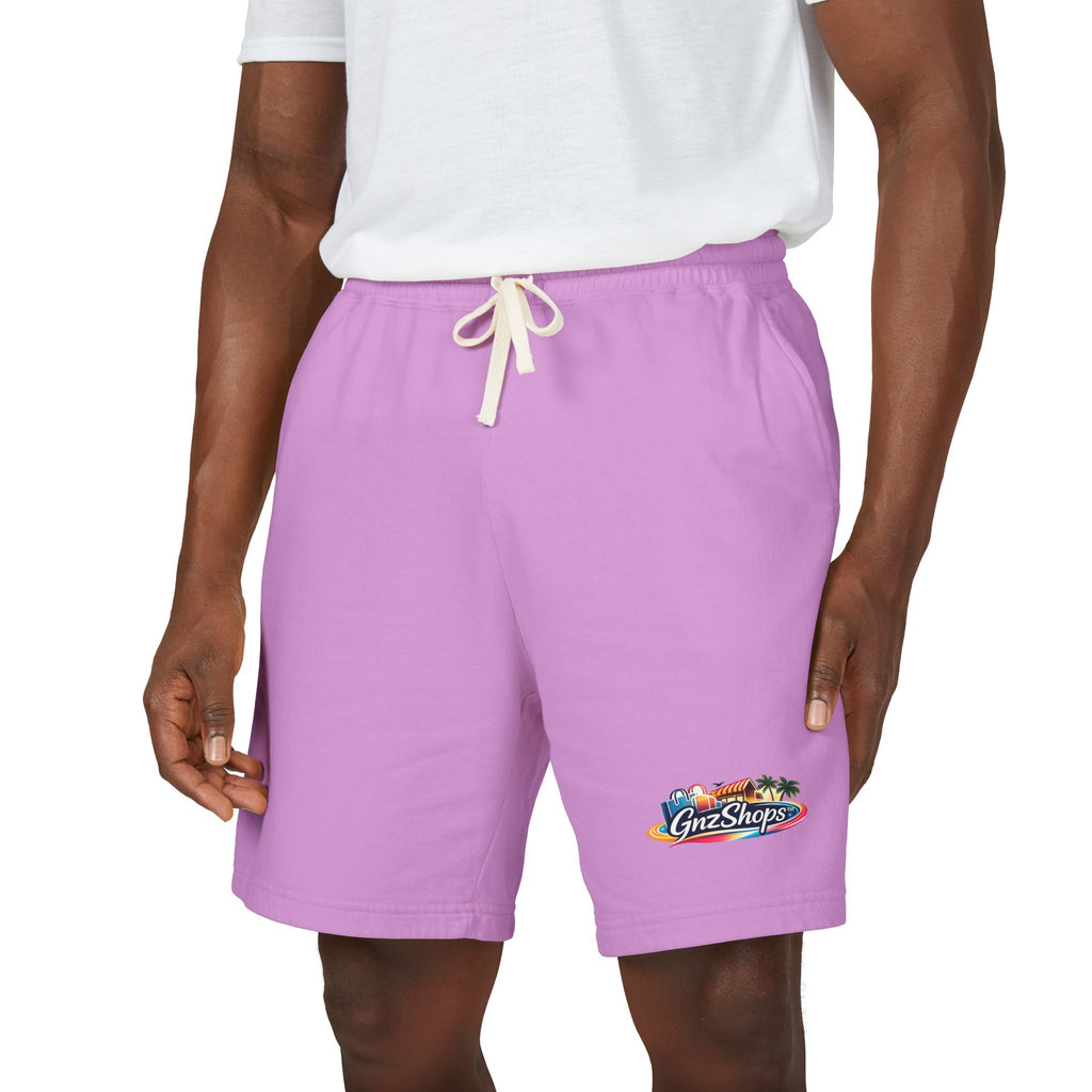 GNZ Unisex Garment-Dyed Lightweight Fleece Sweat Shorts