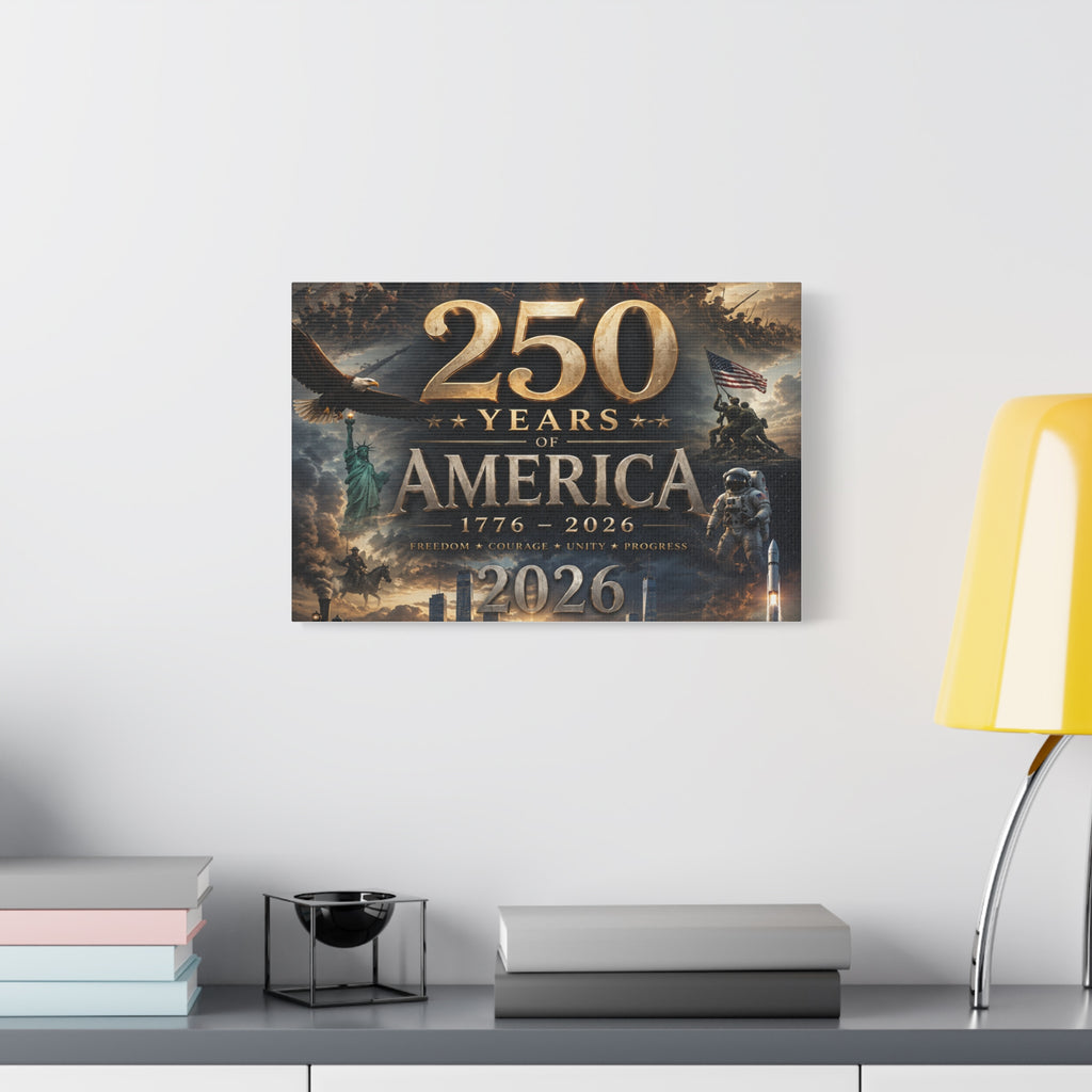 250 Matte Canvas, Stretched, 1.25"