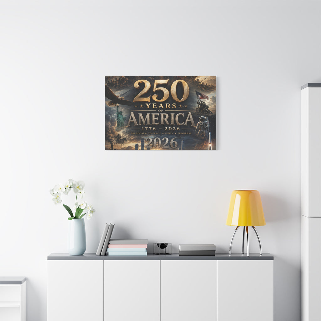 250 Matte Canvas, Stretched, 1.25"