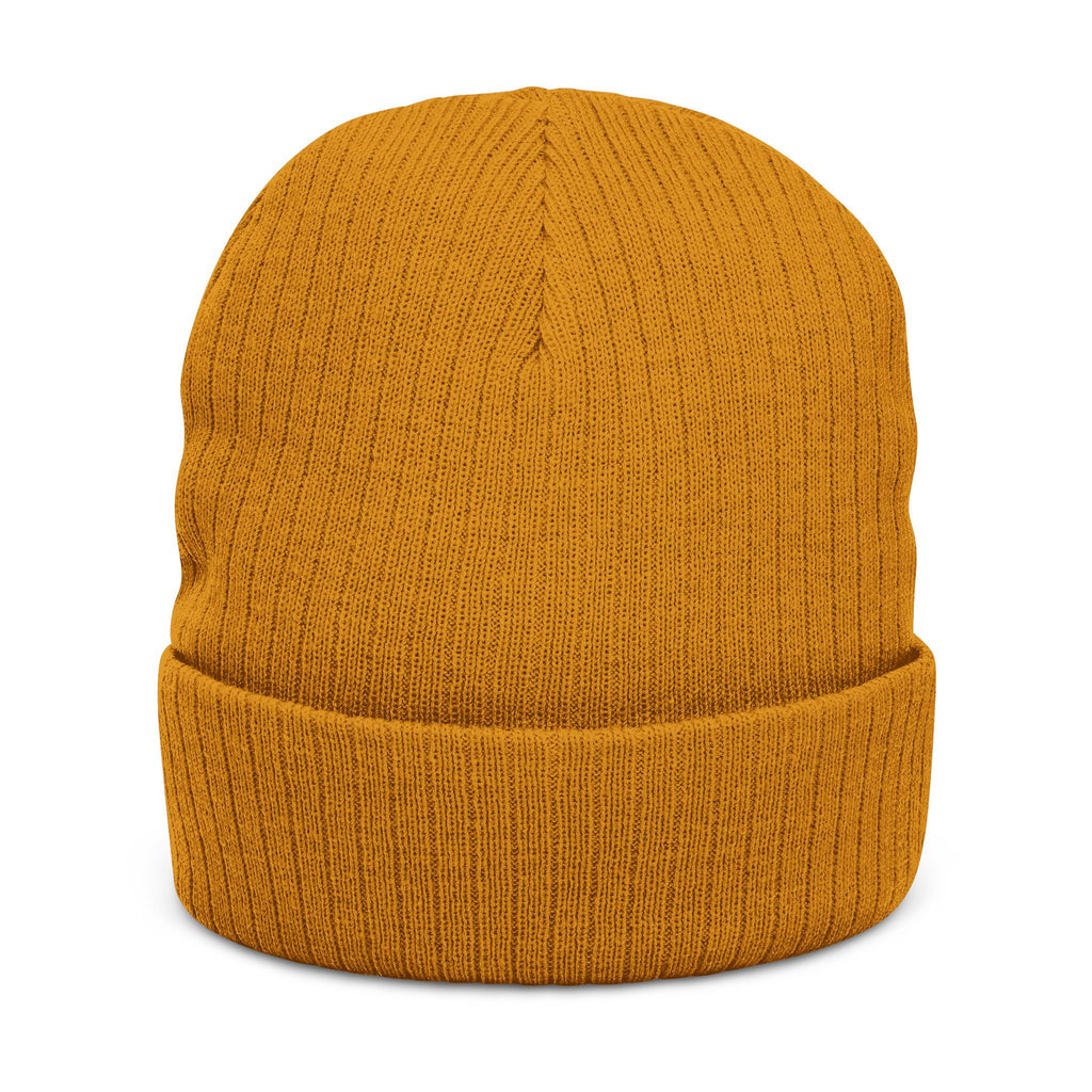 GNZ Ribbed Knit Beanie (Embroidery)