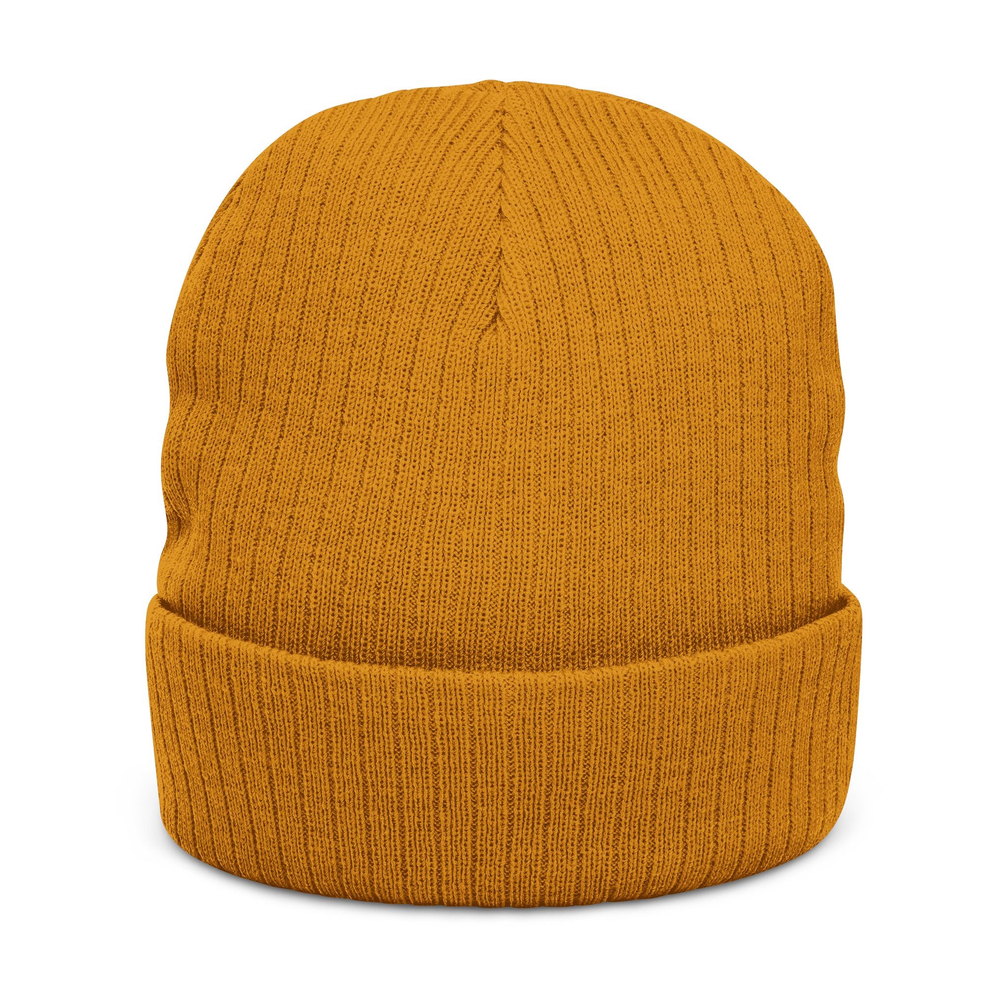 GNZ Ribbed Knit Beanie (Embroidery)
