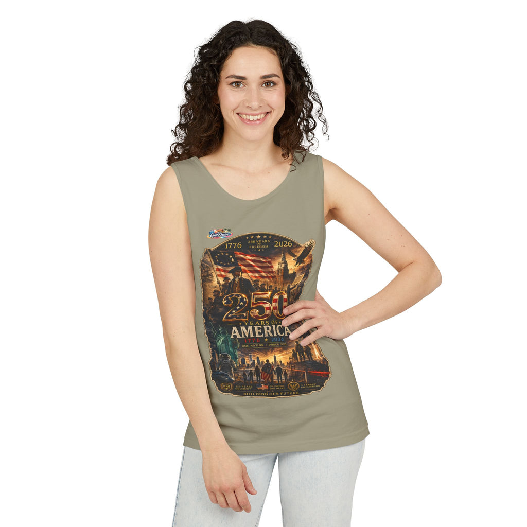 Copy of 250 PREMIUM Unisex Garment-Dyed Tank Top