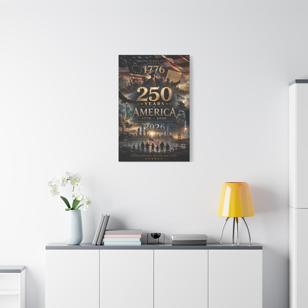 250 Matte Canvas, Stretched, 1.25"