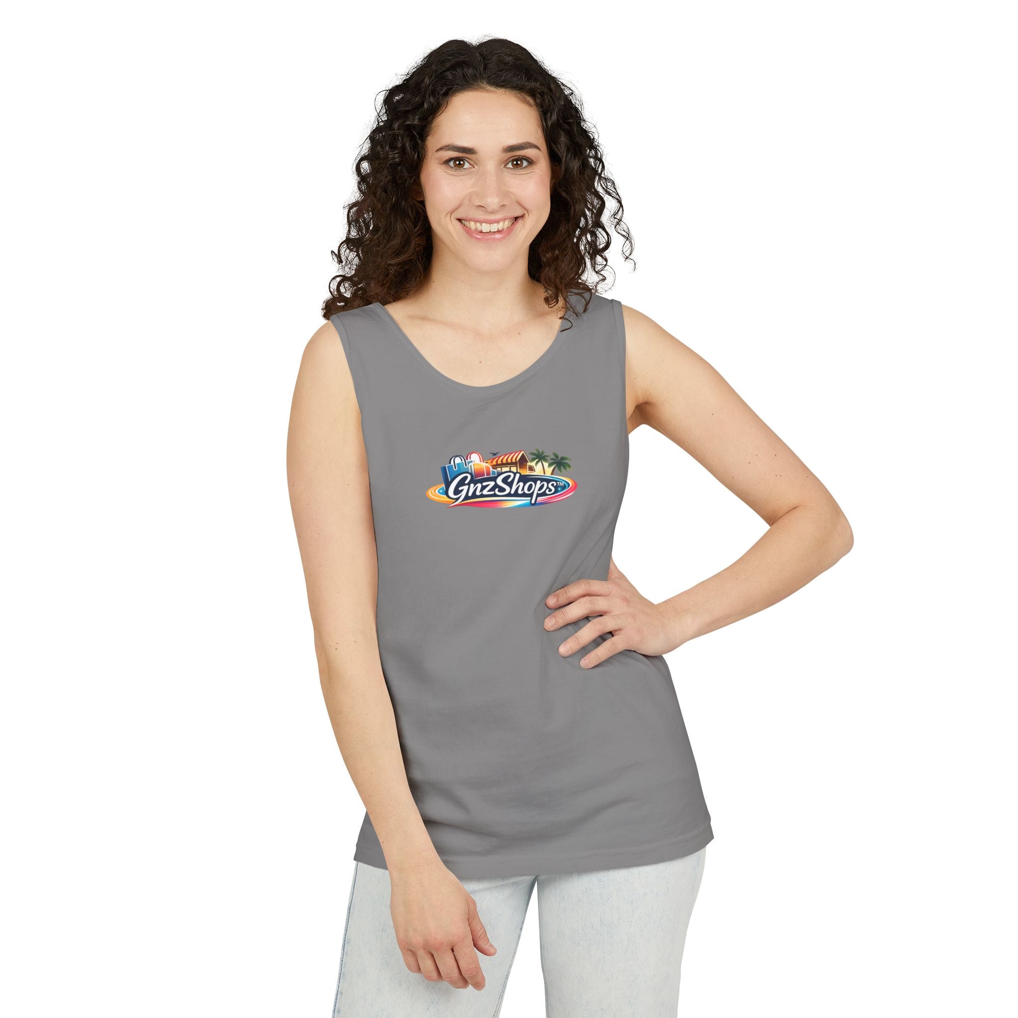 GNZ Unisex Garment-Dyed Tank Top